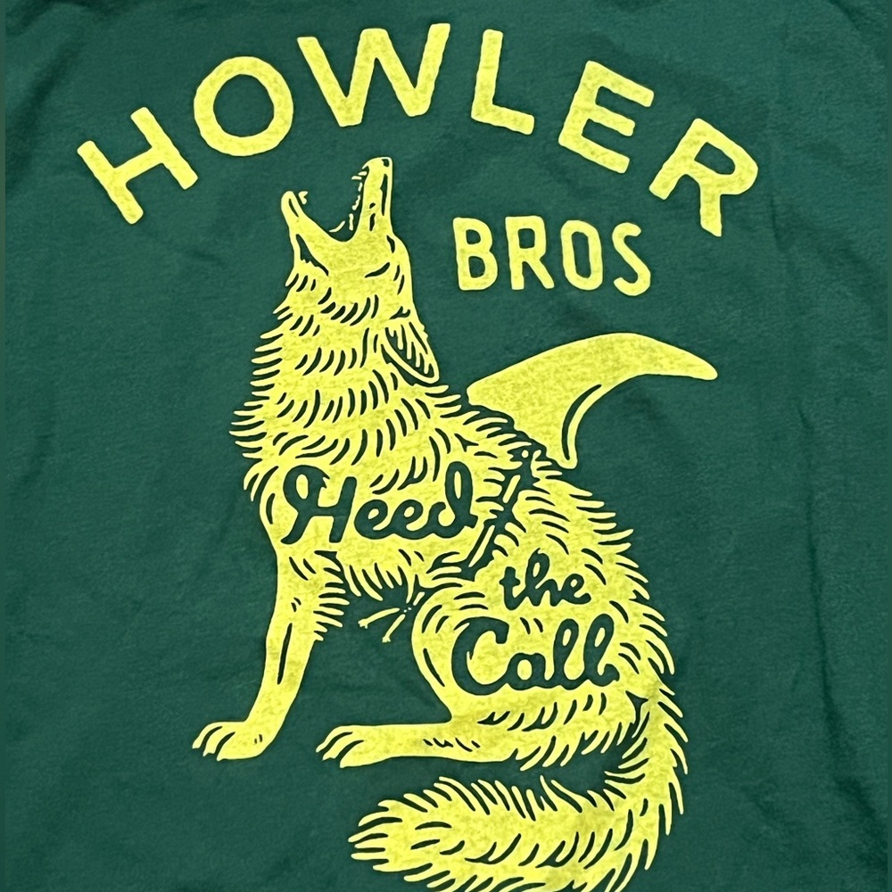 Howler Brothers Men’s L/S Tee (Green) - Picture 6 of 6